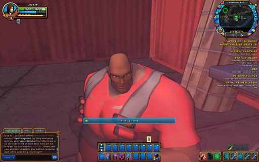 Team Fortress 2 - Champions Online - отсылка к TF2